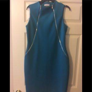 Calvin Klein Teal Dress